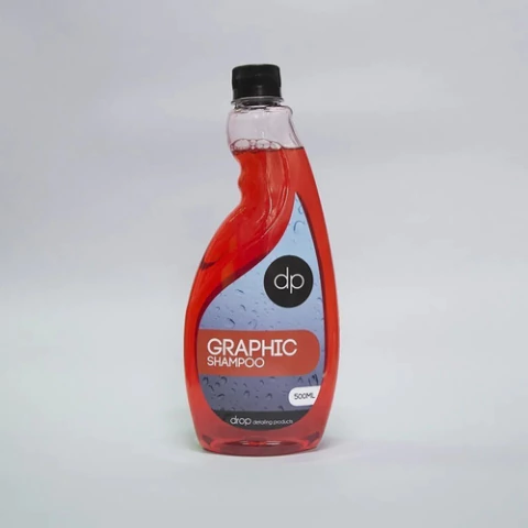 Drop Detailing Graphic Shampoo Ploteo Vinilo Ploteado 500ml