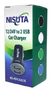 Cargador Para Auto Doble Usb 5v 2.1a Nisuta Ad12us2e Negro - Glare Cars Detailing