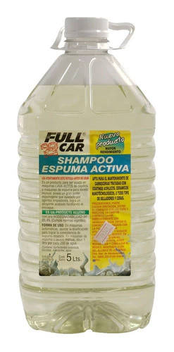 Shampoo Espuma Activa X5 Ph Neutro Full Car Concentrado
