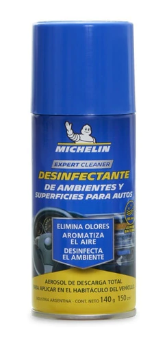 Michelin A/c Aire Acondicionado, Desinfectante Olores Auto