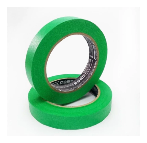 Cinta De Enmascarar Doble A Línea Verde 18 Mm Detailing