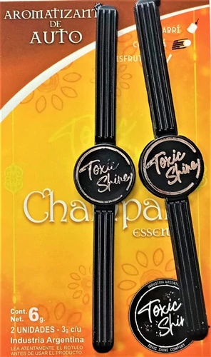 Toxic Shine Aromatizante De Auto Fragancia Champak Mango