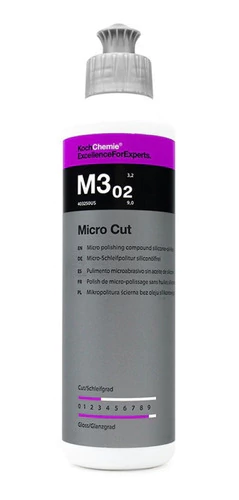 Koch Chemie M3 02 Pulidor Finish Fino Anti Hologramas 250 Ml