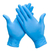 Guantes De Nitrilo Color Azul X 10u Sin Polvo Reforzados