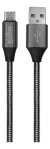 Cable Usb Micro Usb De 1m De 2.1a Malla De Metal Nscamemi en internet
