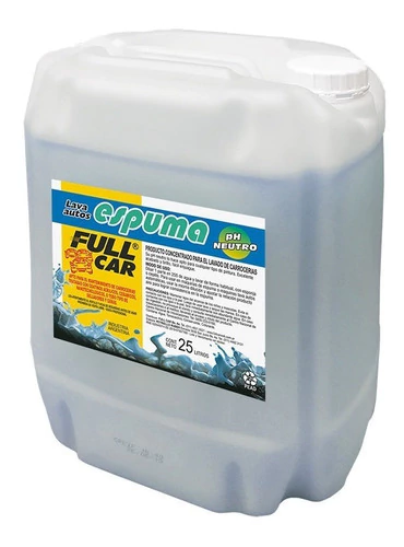 Shampoo Full Car Espuma Activa - Ph Neutro - 20 Litros