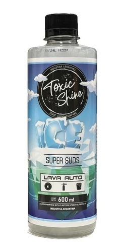 Toxic Shine Ice Shampoo Ph Neutro Brillo Detailing 600 Ml