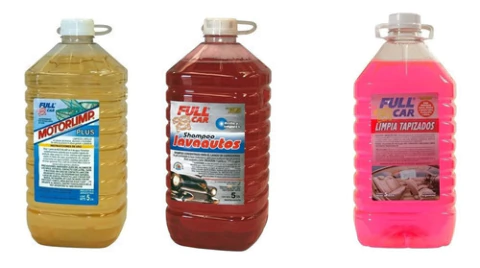 Kit Apc Limpia Tap. - Shampoo Conc- Motor Limp Plus Full Car