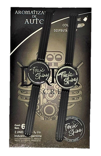 Toxic Shine Aromatizante De Auto Fragancia Dark Secret
