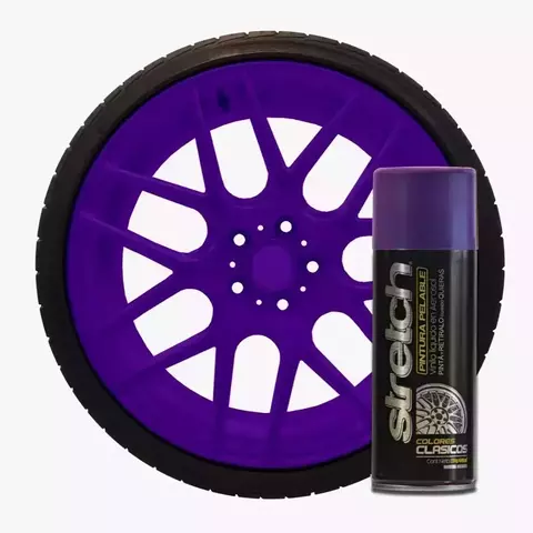 Stretch Pintura Removible Toda La Línea Color Violeta - comprar online