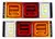 Faro Trasero Led Camion Acoplado Trailer 24v X 2