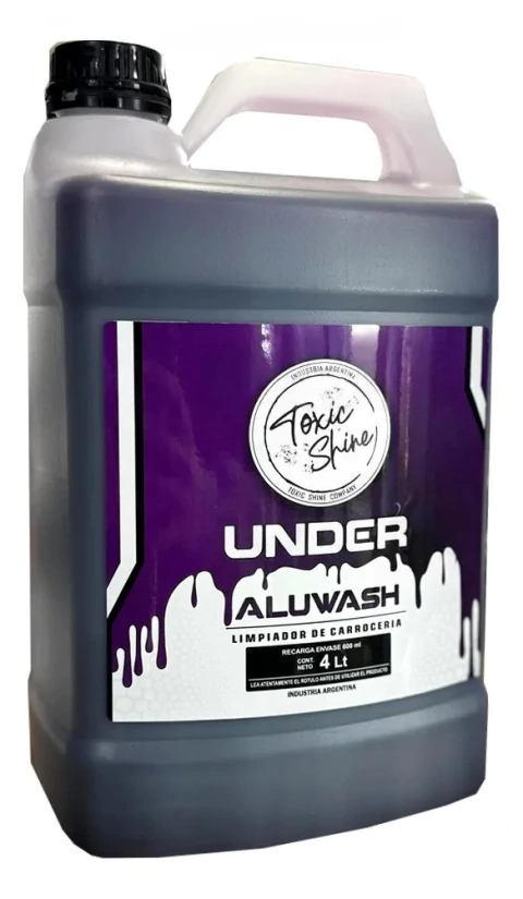 Limpiador Metal Aluminio Llanta Desengrasa Aluwash Toxic Shine Galon - comprar online