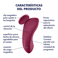 Vibrador de bombacha Sexy secret - APP - Satisfyer en internet