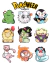 Adesivos - Pokemon Halloween (Pokeween) - giologyy