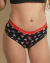 Bombacha Menstrual Niña Absorción Abundante Estampado Negro - tienda online