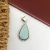 Pingente de Prata Gota Larimar