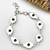 Pulseira de Prata Topázio Místico Gotas - Inspiro Acessorios em Prata