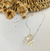 Colar de prata cristal signo virgem