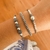 Pulseira de Prata Corda e Bolas Desenhadas Colmeias