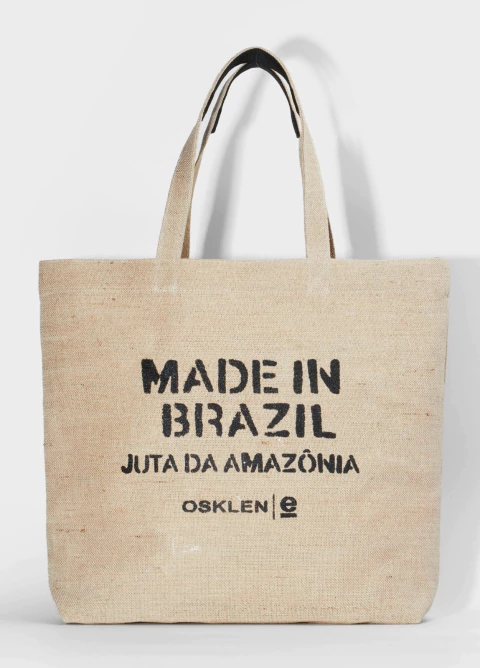 BOLSA TOTE JUTA ECO MADE IN BRAZIL OSKLEN
