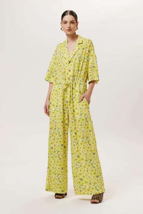 Macacão Maxi Floral ANIMALE