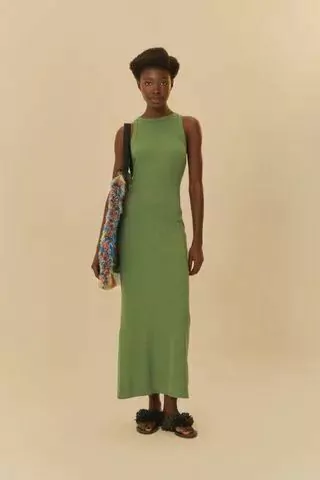 Vestido Verde Ribana Farm