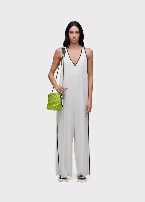 Bolsa Pirarucu Curimbo Color Lima/Preto Osklen