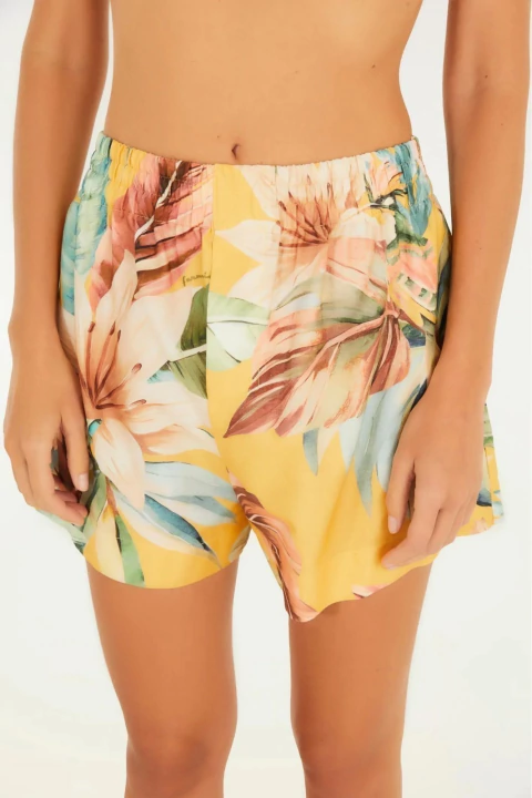 Short Estampado Tropicália Farm