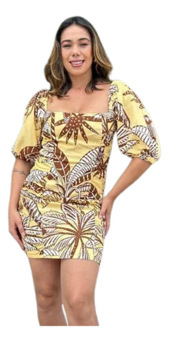 Vestido curto Amazônia Farm "P"