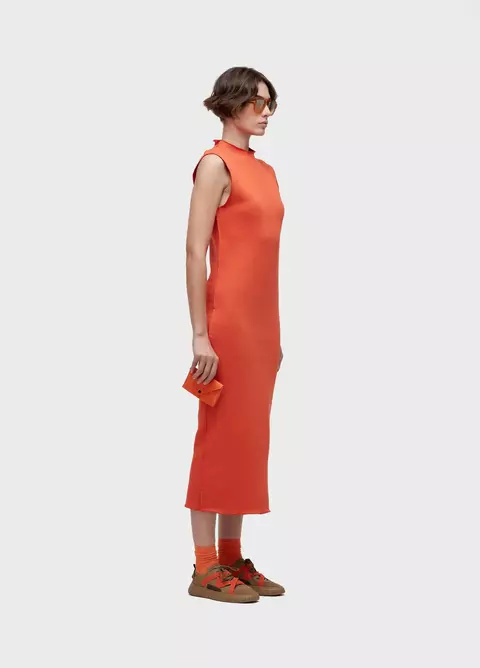 VESTIDO CAVADO DOUBLE FACE RUG