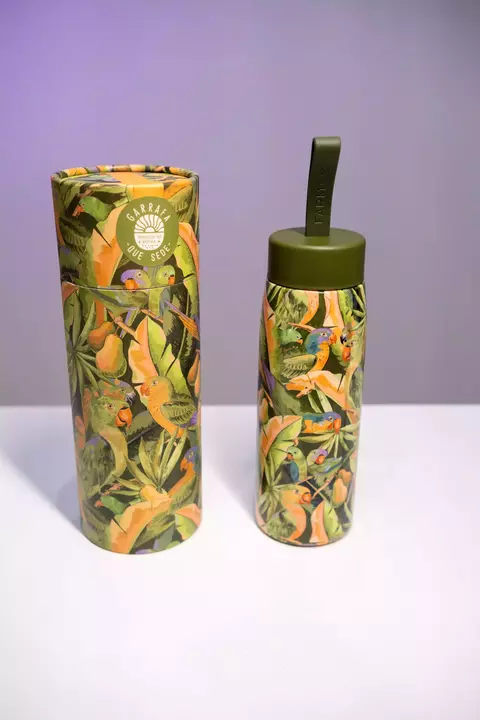 Garrafa Que Sede 500ml Floresta de Passarinho FARM ETC - Verão 2026 - comprar online