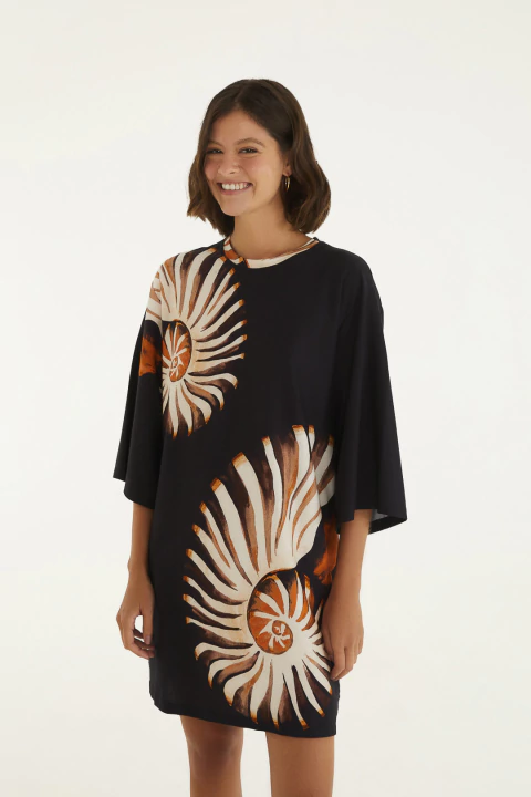 VESTIDO TSHIRT BIG AMONITA Verão 26 - comprar online