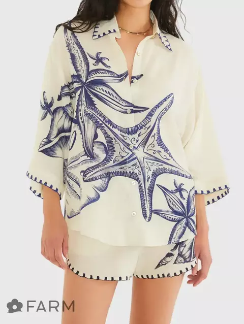 CAMISA MAR DE ESTRELAS