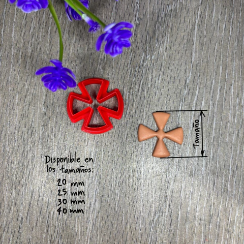 Cortador Cruz Circular - Picasso 3D