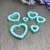 Guías para candongas Corazon - comprar online