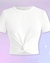 Top crop blanco