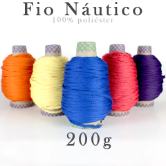 Fio Náutico 4mm 100 metros - 100% poliéster