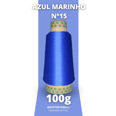 FIO COLORIDO 100g PARA COSTURA OVERLOCK 150/48 - LISO - DFSTORTORELLI