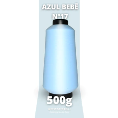FIO COLORIDO 500g COSTURA PARA OVERLOCK 150/48 - LISO