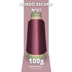 FIO COLORIDO 100g PARA COSTURA OVERLOCK 150/48 - LISO - comprar online