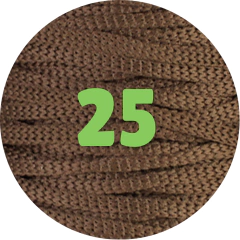 FIO Náutico 4mm 1kg coloridos, 360m de Cordão para Crochê e Tricô - 100% poliéster