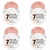 Kit 4 Gel Sculping de Modelagem 7 Nude 15ml - Real Love
