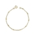 Pulseira Veniziana Bolinha - Dourada - comprar online