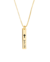 Colar Plaquinha Personalizada - Banhado a Ouro