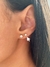 Brinco Ponto de Luz (2mm) - Banhado a Prata - comprar online