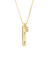 Colar Personalizado Menina - Banhado a Ouro