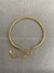 Bracelete Liso - Banhado Ouro/Prata - Palmer Acessórios 