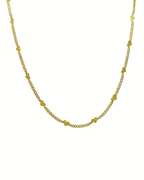 Choker Mini Corações - Banhado a Ouro