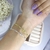Bracelete Nó - Banhado Ouro - comprar online