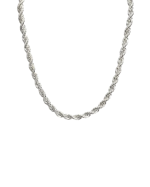 Cordao Baiano - Banhado a Prata